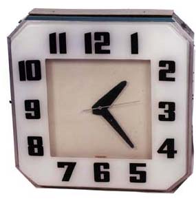 Electric Neon Clock Co., Cleveland "World's Largest Mfg. — Antique Clocks Price Guide