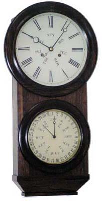 L.F. and W.W. Carter (Luther and Wilham), Bristol, Conn. — Antique Clocks Price Guide