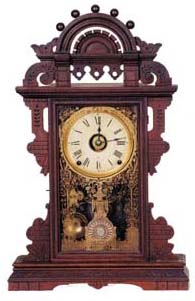 Seth Thomas "Balltop" or "Eclipse" shelf clock, ca about 1900. — Antique Clocks Price Guide