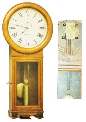 Seth Thomas "Regulator No. 2", ca. 1970's. — Antique Clocks Price Guide