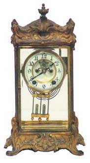 New Haven crystal regulator "Thoreau" ca 1911. — Antique Clocks Price Guide