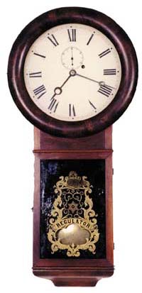 Seth Thomas "Regulator No. 1", ca 1875. — Antique Clocks Price Guide