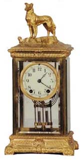 Seth Thomas crystal regulator "Empire No. 14", ca 1909. — Antique Clocks Price Guide