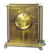 Ansonia Clock Co., metal cased, "Sussex", ca 1901. — Antique Clocks Price Guide