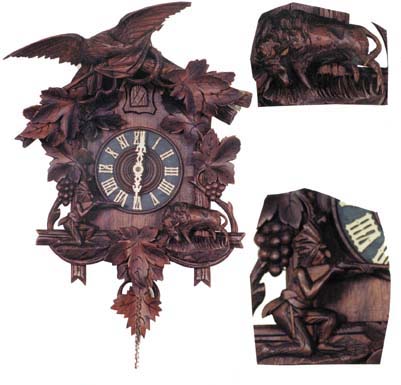 VERY RARE American cuckoo, only 2 known to exist. — Antique Clocks Price Guide