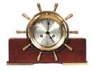 Salem ships bell. 8 day, jeweled movement, strikes ships bells hours and half hours on an iron coil gong, and is running. — Antique Clocks Price Guide