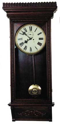 Waterbury Clock Co., "Regulator No. 67", ca 1906. — Antique Clocks Price Guide