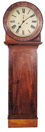English Dial clock, ca 1850. — Antique Clocks Price Guide