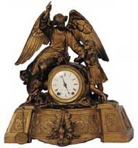 Seth Thomas &amp; Sons statue clock, "No. 8011", ca 1876. — Antique Clocks Price Guide