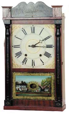 E. &amp; G.W. Bartholomew, Bristol, Conn. Short drop transition case. — Antique Clocks Price Guide