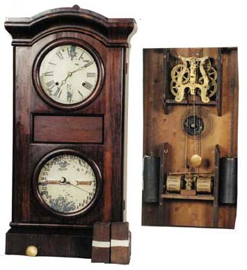Seth Thomas "No. 1 Parlor Calendar", ca 1863. — Antique Clocks Price Guide