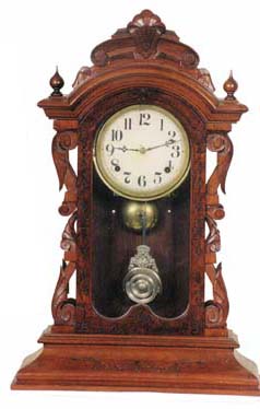 Ansonia Brass &amp; Copper Co. parlor clock, "Fifth Avenue", ca 1874. — Antique Clocks Price Guide