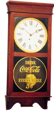 E. Ingraham hanging store regulator, "Trenton", ca 1923. — Antique Clocks Price Guide