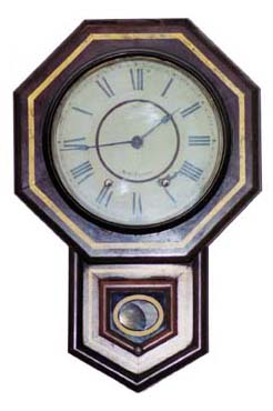 Seth Thomas "10 Inch Drop Octagon", ca 1924. — Antique Clocks Price Guide