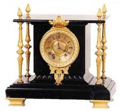 Seth Thomas &amp; Sons top of the line in slate or marble clocks. — Antique Clocks Price Guide