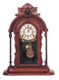 New Haven mantle clock, "Apollo", ca 1880. — Antique Clocks Price Guide