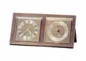 Chelsea Clock Co., clock-barometer unit, "Perry", ca 1931. — Antique Clocks Price Guide