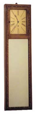 Ansonia Clock Co. mirror clock, "Modern", ca 1923. — Antique Clocks Price Guide