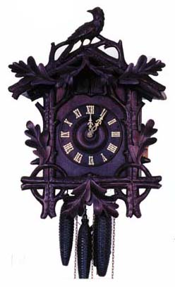 German Cuckoo-Quail. "Germany" stamped on the dial and "Sears Roebuck&amp; Co. — Antique Clocks Price Guide