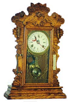 Waterbury Clock Co. mantle clock, "Gibson", ca 1912. — Antique Clocks Price Guide