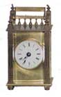 Boston Clock Co. "Queen Anne" carriage clock, ca 1890. — Antique Clocks Price Guide