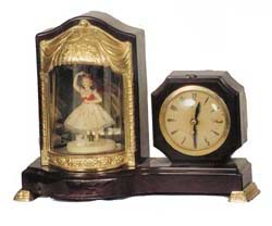 United Clock Co. "Ballerina Clock with Music", ca 1955. — Antique Clocks Price Guide