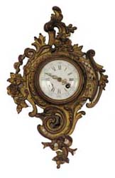 Japy Freres bronze cartel clock. 15 day movement, signed by Freres, bell strike, outside count wheel. — Antique Clocks Price Guide