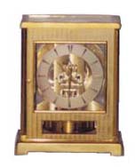 Lecoultre Atmospheric clock in an earlier case style. — Antique Clocks Price Guide
