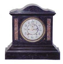Seth Thomas marble cased clock. The case is marked on the back, "US Clock Case Co. Cincinnati, 1888". — Antique Clocks Price Guide