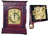 English triple chain fusee, 8 bell bracket clock.