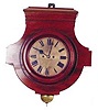 Winterhalter and Hoffmeyer double chain fusee wall gallery clock.