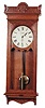 Seth Thomas "Regulator No. 9", ca 1884. 8 day, weight, time only movement, running.