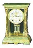 Ansonia crystal regulator "Cavalier", ca 1914.