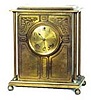 Ansonia Clock Co., metal cased, "Sussex", ca 1901.