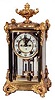 Ansonia Clock Co. crystal regulator, "Marquis", ca 1904.