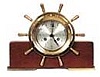 Salem ships bell. 8 day, jeweled movement, strikes ships bells hours and half hours on an iron coil gong, and is running.