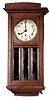 German box clock with Westminster chime movement by Kienzle.
