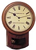 English fusee, 8 day timepiece, in excellent condition. The mahogany case is clean and polished.