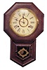 Ansonia Clock Co. "8 Inch Drop Octagon-R.C.", ca 1901.