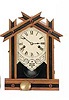 E. Ingraham & Co. Bristol, Conn, miniature mantle clock, "O.