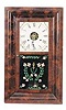 Seth Thomas "O.G.", ca 1863. 30 hour weight mantle clock, strikes a coil gong, and is running.