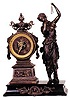 Ansonia Clock Co. figure clock, "Juno", ca 1894.