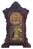 The Barnes Brothers Clock Co., Bristol, Conn.", per" the label on the back of the case.