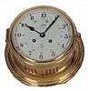 Schatz "Royal Marine" ships bell clock, made in West Germany.