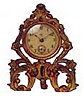 Waterbury Clock Co. novelty, ormolu gold plated case is 5 inches high, with an easel stand.