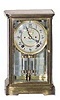 Ansonia Clock Co. crystal regulator, "Prism", ca 1914.