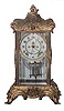 Ansonia Clock Co. crystal regulator, "Zenith", ca 1914.