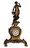 New Haven novelty clock, "Nachusa", ca 1917. 30 hour movement is not running.