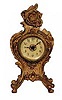 New Haven novelty clock, "Trianon", ca 1900. 7 1/2 inch bronze case, finish still very good.