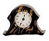 Lux novelty clock, 30 hour Lux movement is running.